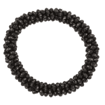 OOTB Textil-Haarband/Armband mit Kunststoffperlen