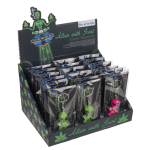 OOTB Metall-Schlüsselanhänger Alien mit Joint