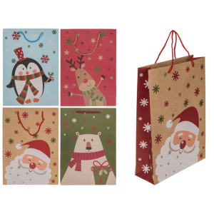 OOTB Papier-Geschenktüte Christmas Friends