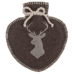 OOTB Wärmflasche in Herzform Hirsch