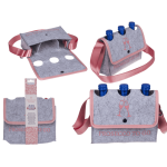 OOTB Hellgraue Umhängetasche Prosecco to Go