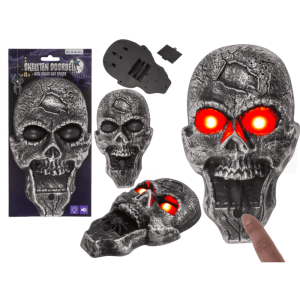 OOTB Türklingel Skelett mit Sound 14 x 28 cm