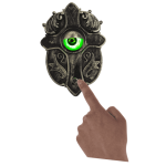 OOTB Blinkende Türklingel mit Sound und LED