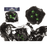 OOTB Spinnennetz inkl. 4 Glow in the Dark Spinnen
