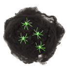 OOTB Spinnennetz inkl. 4 Glow in the Dark Spinnen