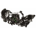 OOTB Spinnennetz inkl. 4 Glow in the Dark Spinnen