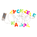 OOTB LED-Lichterkette "Happy Birthday" L: 170 m.