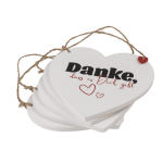 OOTB Holz-Herzen mit Sprüchen zum Hängen