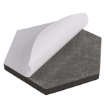 OOTB Filz-Memotafeln zum Kleben 6-eckig