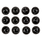 OOTB Glas-Murmelspiel ca. 16 cm