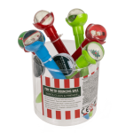 OOTB Kunststoff-Kugelschreiber mit Flummi X-mas