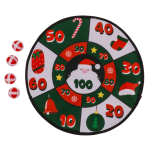 OOTB Filz-Dartscheibe Christmas D.: 35 cm