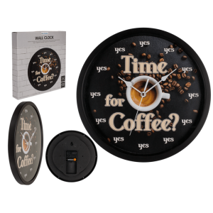 OOTB Wanduhr Time for Coffee D: ca. 29 cm