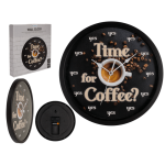 OOTB Wanduhr Time for Coffee D: ca. 29 cm