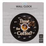 OOTB Wanduhr Time for Coffee D: ca. 29 cm