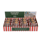 OOTB Glasflasche Stern ca. 11 x 75 x 12 cm