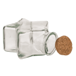 OOTB Glasflasche Stern ca. 11 x 75 x 12 cm