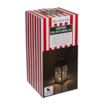 OOTB Kunststoff-Laterne Stars mit funkeldem LED