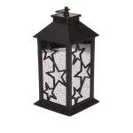 OOTB Kunststoff-Laterne Stars mit funkeldem LED