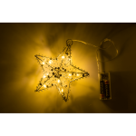 OOTB Metallstern zum Aufhängen mit 10 LEDD: ca.15 cm