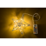 OOTB Metallstern zum Aufhängen mit 10 LEDD: ca.15 cm