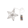 OOTB Metallstern zum Aufhängen mit 10 LEDD: ca.15 cm