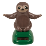 OOTB Bewegliches Faultier mit Solarzelle ca. 11 cm