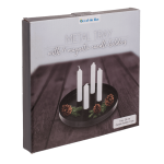 OOTB Rundes Metall-Tablett D:25 cm mit 4 magnetischen
