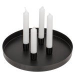 OOTB Rundes Metall-Tablett D:25 cm mit 4 magnetischen