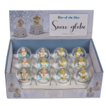 OOTB Schneekugel Winter-Engel auf Sockel