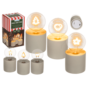 OOTB Motiv-Glühleuchte Weihnachten 85 x 16 cm