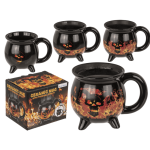 OOTB Becher Feuerteufel Steingut Thermoeffekt