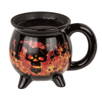 OOTB Becher Feuerteufel Steingut Thermoeffekt