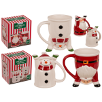 OOTB Becher Weihnachtsmann & Schneemann