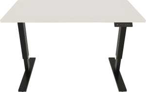 Tisch E-StarterTech, Motor, 1400 x 800 mm, weiß/schwarz