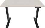 Tisch E-StarterTech, Motor, 1600 x 600 mm, lichtgrau/schwarz