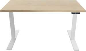 Tisch E-WonderTech, 2 Motoren, 1200 x 600 mm, ahorn/verkehrsweiß