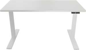 Tisch E-WonderTech, 2 Motoren, 1400 x 800 mm, weiß/verkehrsweiß