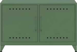 Sideboard Fern Cabby, 1 Fachboden, 725 x 1140 x 400 mm, olivgrün