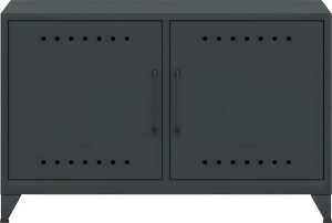 Sideboard Fern Cabby, 1 Fachboden, 725 x 1140 x 400 mm, anthrazitgrau