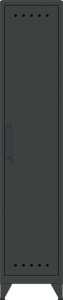 Garderobenschrank Fern Kleiderstange 1800 x 380 x 510 mm anthrazitgrau