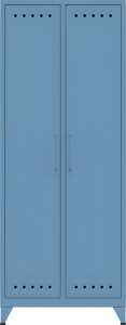 Kleiderschrank Maxi, Kleiderstange, 1800 x 700 x 510 mm, blau