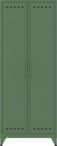 Kleiderschrank Maxi, Kleiderstange, 1800 x 700 x 510 mm, olivgrün