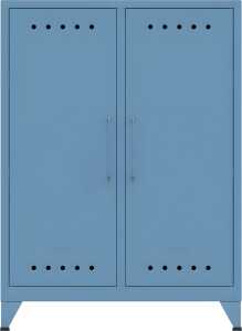 Sideboard Fern Middle, 2 Fachböden, 1100 x 800 x 400 mm, blau