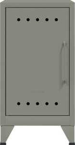 Ablageschrank Fern Mini, li öffnend, 725 x 380 x 400 mm, lichtgrau