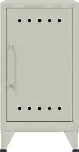 Ablageschrank Fern Mini, re öffnend, 725 x 380 x 400 mm, verkehrsweiß