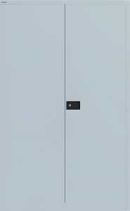 Flügeltürenschrank, 950 x 1200 x 400 mm, lichtgrau 5020073868487