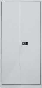 Flügeltürenschrank Universal 1950 x 914 x 400 mm, lichtgrau