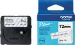 Schriftband Btag, 12 mm breit x 4 m lang, weiß auf...