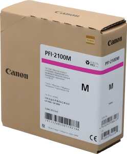 Tintenpatrone PFI-2100, für Canon Drucker, 160 ml, magenta